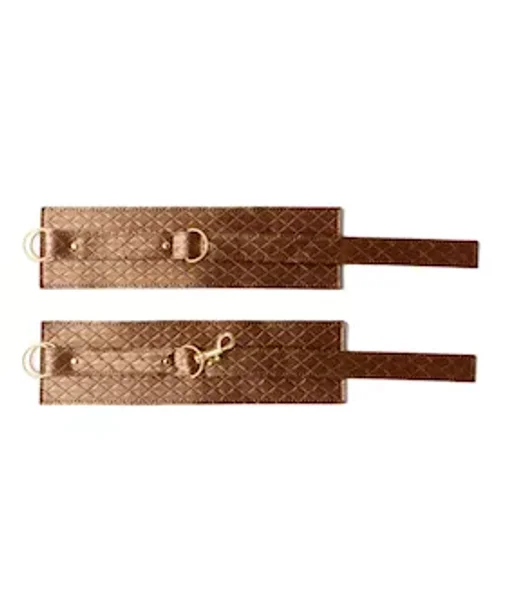 X-play Quilted Ankle Cuffs - Bronze — image 6 of 6