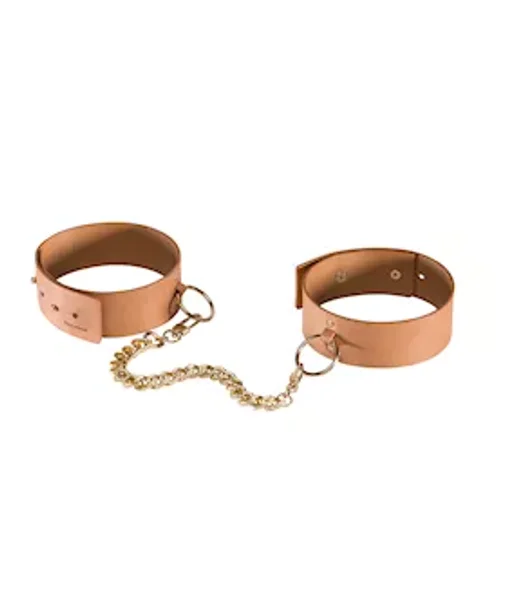 Bijoux Indiscrets Maze Ankle & Knee Cuffs - Brown — image 4 of 4