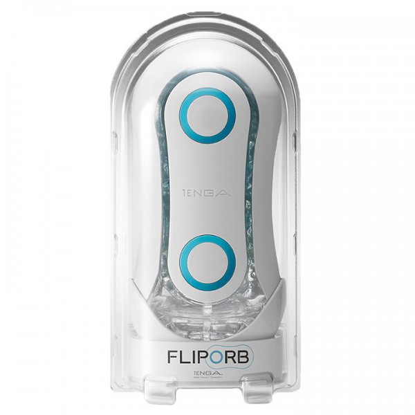 TENGA Flip Orb Blue Rush Masturbator – 7 Inch