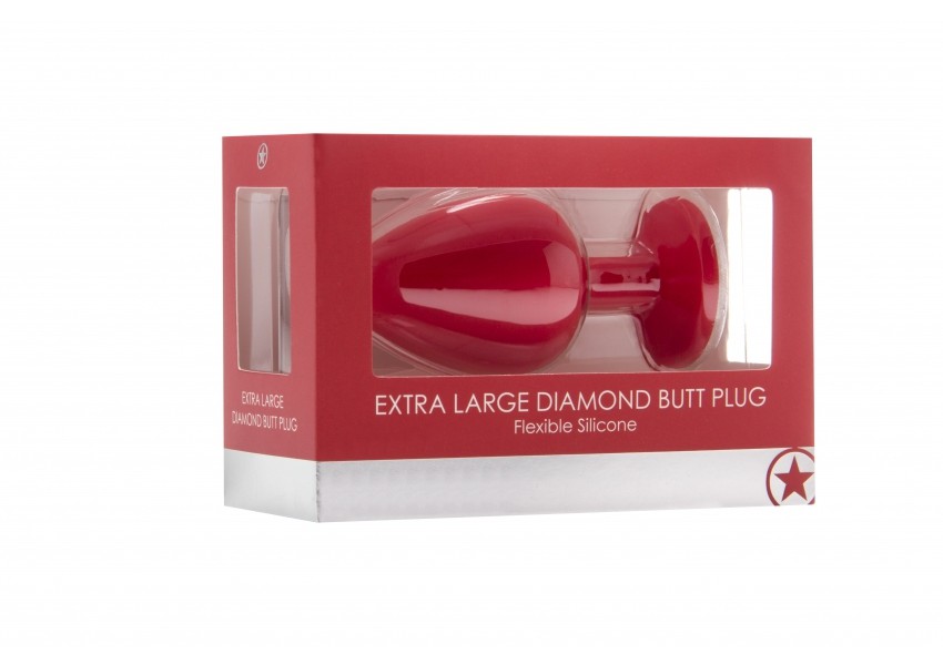 Extra Large Diamond Butt Plug