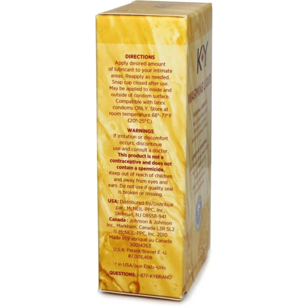 K-Y Warming Liquid - Water-Based Lube | 1oz