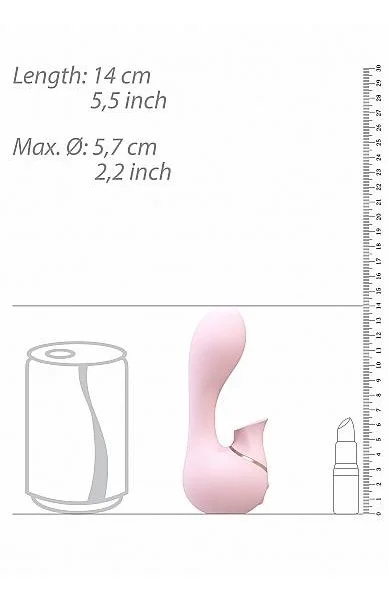 Irresistible Mythical Pink Clitoral G-Spot Vibrator