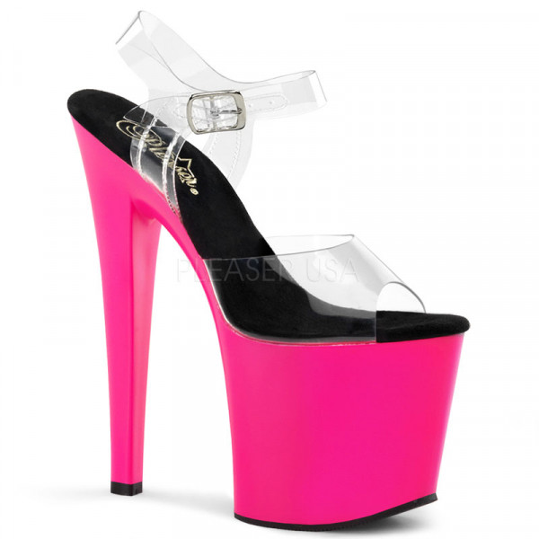 TABOO-708UV - 7 1/2" Heel, 3 1/2" PF Slide
