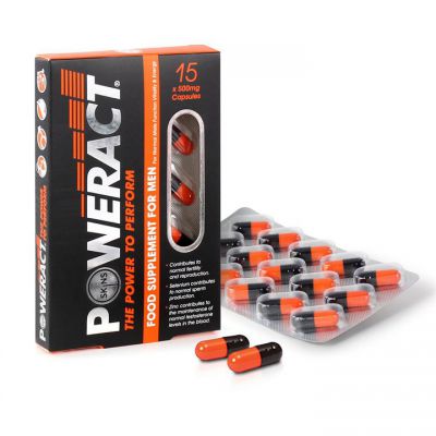 Skins Poweract Virility Supplement 15 Capsules