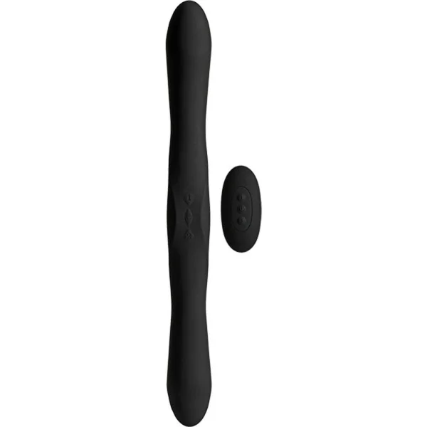 KINK Dual-Flex Silicone Rechargeable Vibrator With Wireless Remote By Doc Johnson