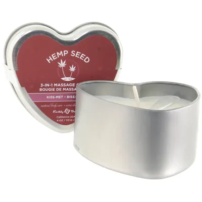 3 in 1 Love Massage Heart Candle 4oz 113g