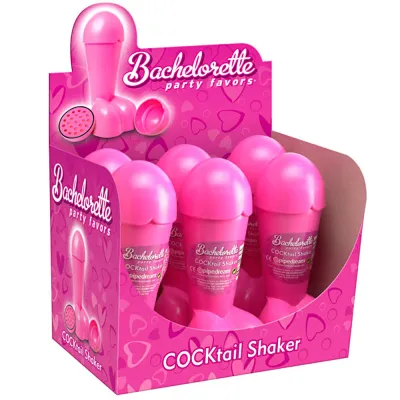 Pipe Dreams Bachelorette Party Naughty Cocktail Shaker 6 DP