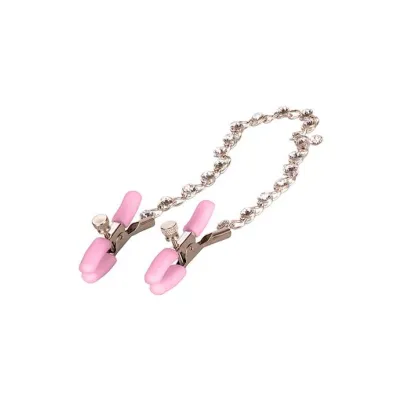 Nipple Play Crystal Chain Nipple Clamps 12 Inch