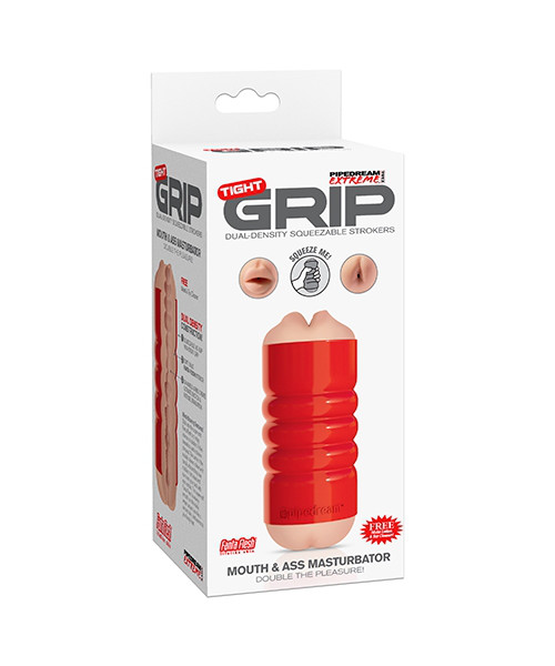 PDX Tight Grip Mouth/Ass Masturbator