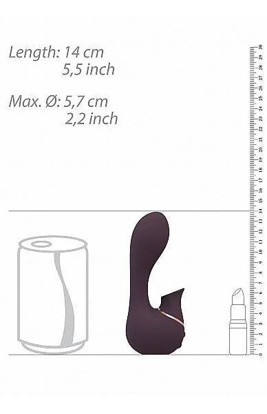 Irresistible Mythical Purple Clitoral G-Spot Vibrator