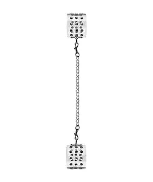 Leg Cuffs With Metal Nails - Clear - — image 2 of 2