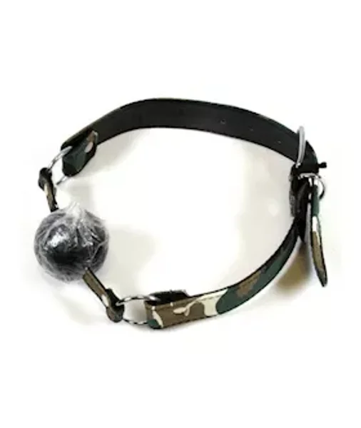 Kinky Ball Gag - Camoflague — image 2 of 2