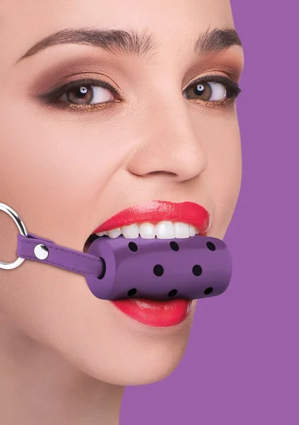 Cylinder Gag - Purple - — image 7 of 9