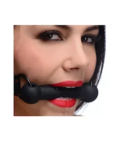Silicone Bit Gag - Black — image 9 of 12