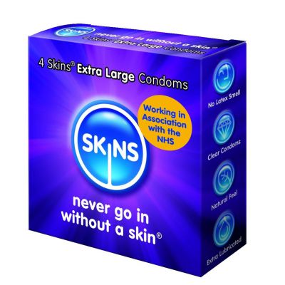 Skins Extra Large Condoms 4 Skins