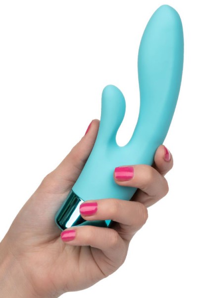 California Exotic 6.5" Silicone Rabbit Vibrator