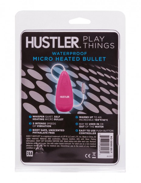 Hustler Playthings Waterproof Micro Heated Bullet