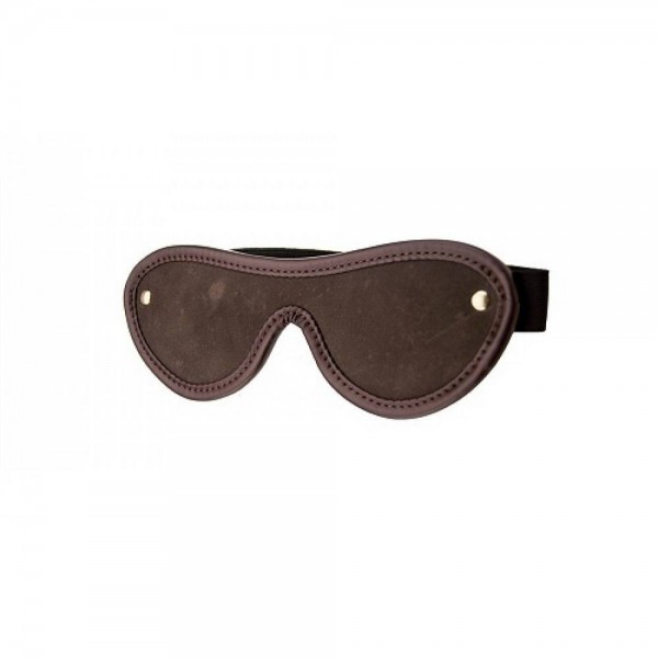 BOUND Nubuck Leather Blindfold