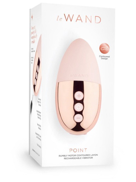 Le Wand 3.8" Point Clitoral Vibrator