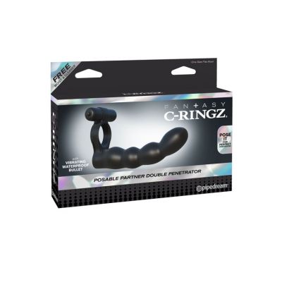 Pipedream Vibrating Double Penetrator Cock Ring