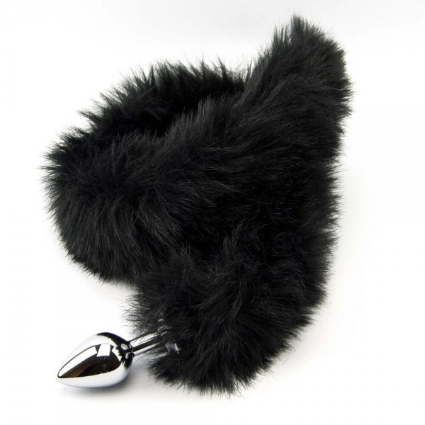 Black Panther Tail With Medium Butt Plug