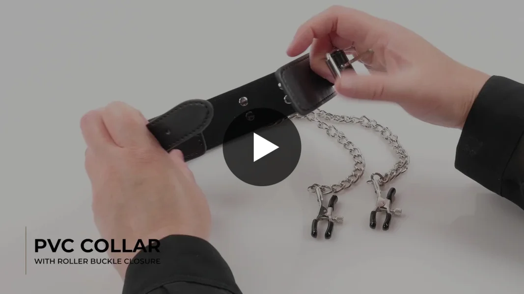 Collar with nipple clamps
