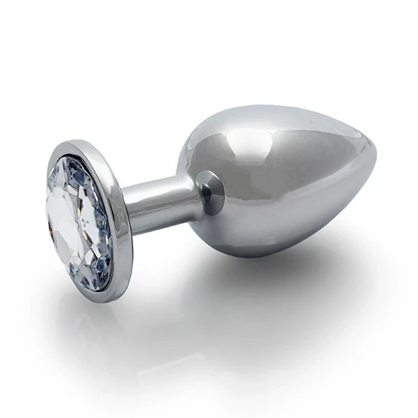 Ouch! Medium Gem Metal Anal Plug