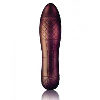 Dr Rocco s Zeppelina Metallic Silicone Vibrator