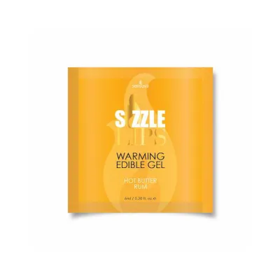 Sizzle Lips Warming Gel Rum Single