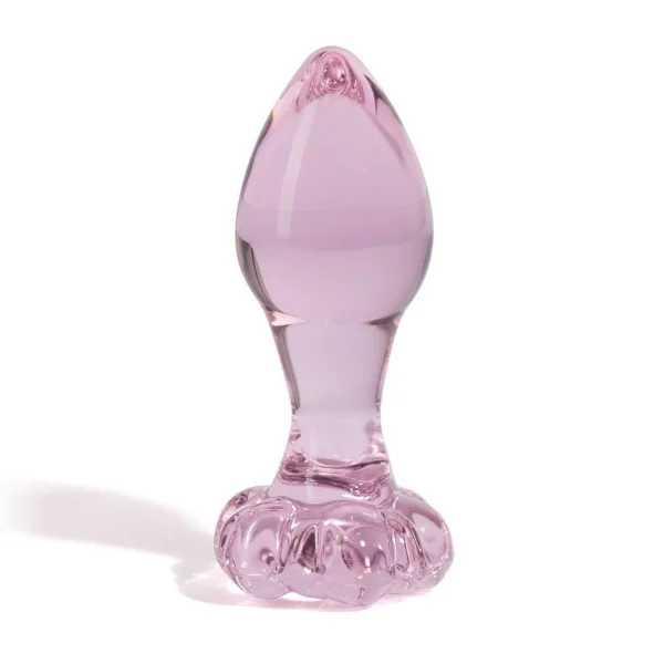 Graduated Glass Anal Plug - Great For Temperature Play!