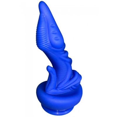 Fantasy Serpent Dildo 7 5 Inch Blue