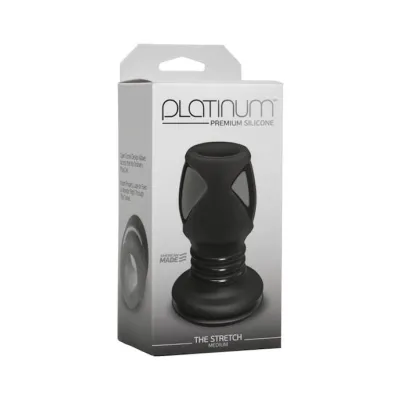Platinum Premium Silicone The Stretch Medium Black