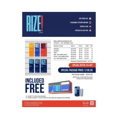 Rize Merchandising Kit