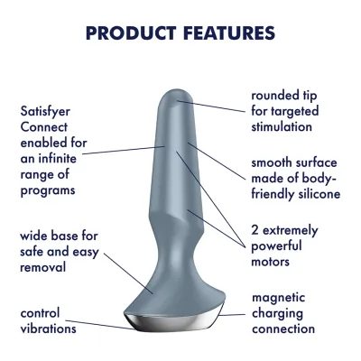Satisfyer Plug ilicious 2 Ice Blue