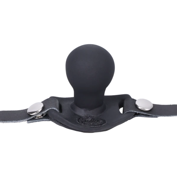 Silicone Beginner Ball Gag By Tantus - Onyx