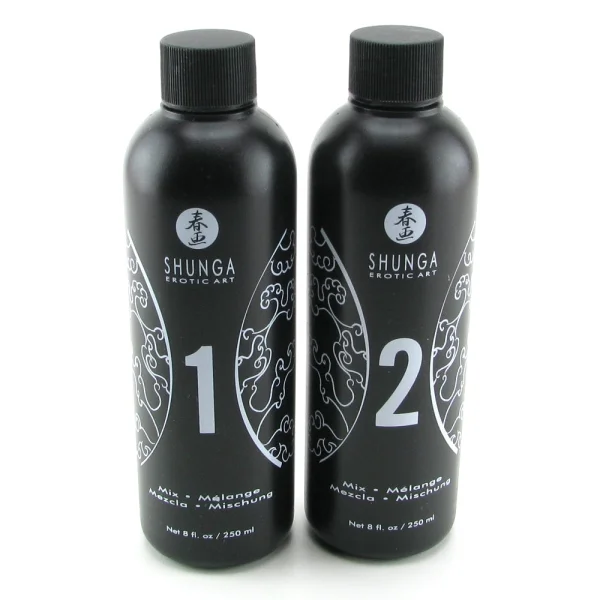 Shunga Oriental Body Slide - Sparkling Strawberry Wine - Two 7.6 fl oz Bottles