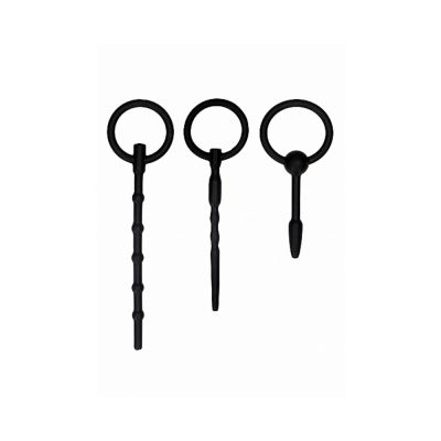 Ouch Urethral Sounding Plug Set Black
