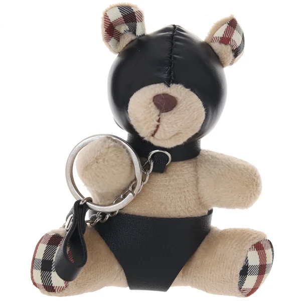 Hooded Teddy Bear Keychain
