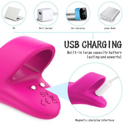Dory Finger Massager Pink