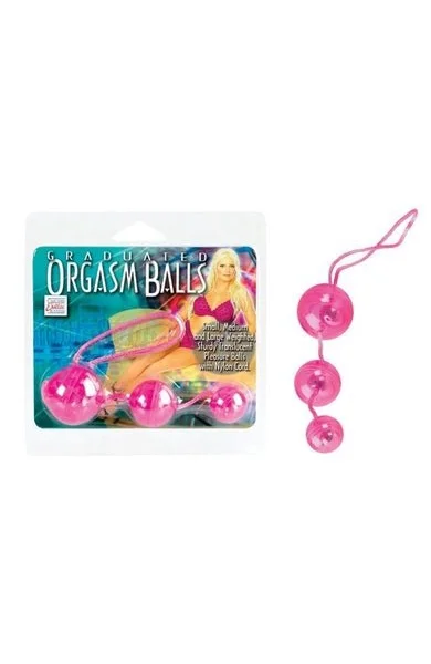 Graduated Orgasm Balls - Pink