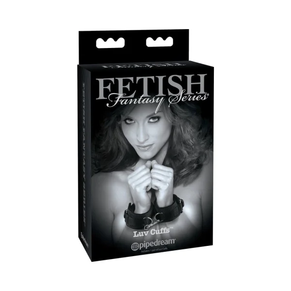 Fetish Fantasy Luv Cuffs Black