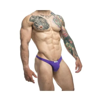 Men s Clothing Malebasics Justin Simon Classic Tanga Purple S