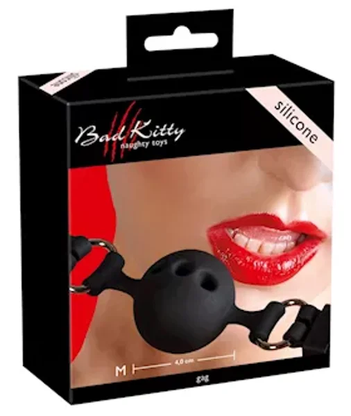 Breathable Silicone Gag - Red — image 5 of 6