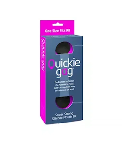 Quickie Bit Gag - O/s - Pink - One Size — image 2 of 2