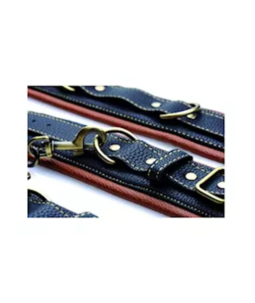 Coax Collar To Wrist Restraints - Black - O/s — image 9 of 10