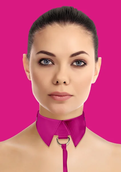 Classic Collar With Leash - Pink — image 10 of 13