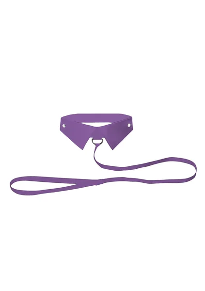 Classic Collar With Leash - Purple — image 12 of 13