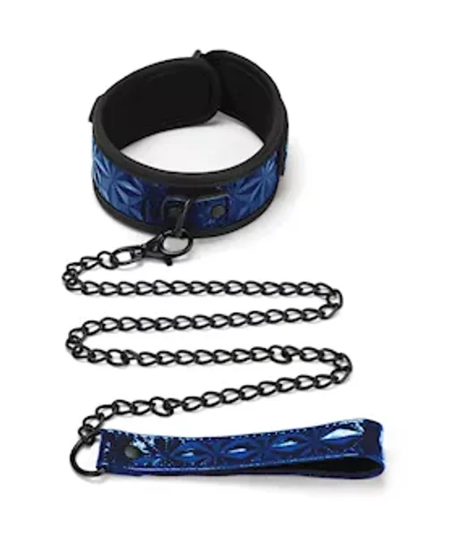 Diamond Collection Collar And Leash - Blue - O/s — image 4 of 6