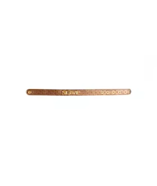 X-play Quilted Slave Collar - Bronze — image 6 of 6