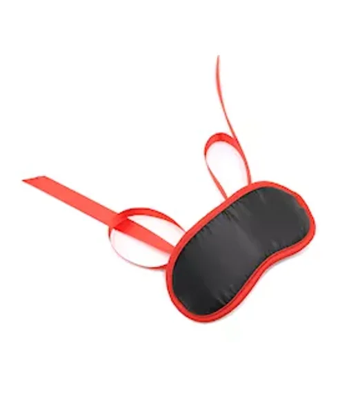 Cadet Padded Blindfold - Black/red — image 5 of 6